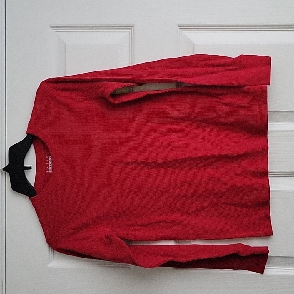 Basic Editions Boy's Long Sleeve Shirt